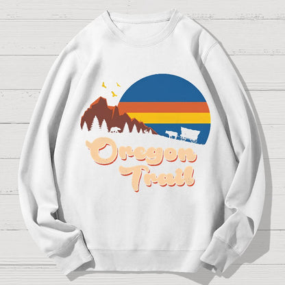 Oregon You Have Died Geek Cotton Sweatshirt