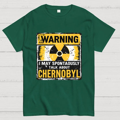 Chernobyl Warning Radiation Geek T-Shirt