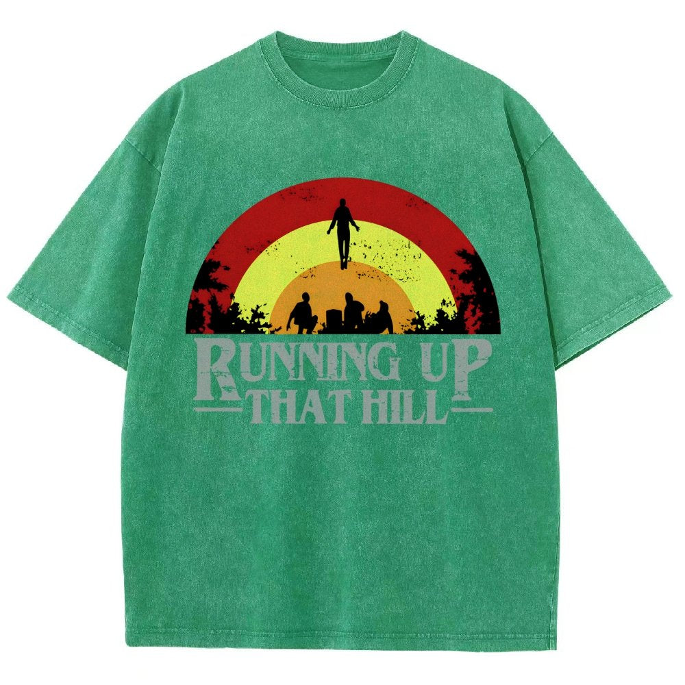 Running Up That Hill Vintage Distressed T-shirt