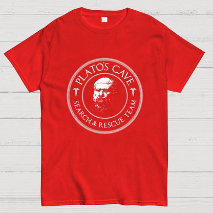 Plato's Cave Search And Rescue Team Geek T-Shirt