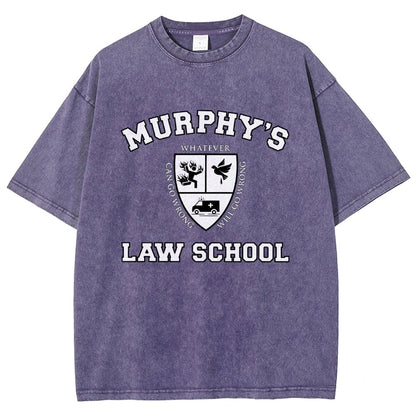 Murphy's Law School Vintage Distressed T-shirt