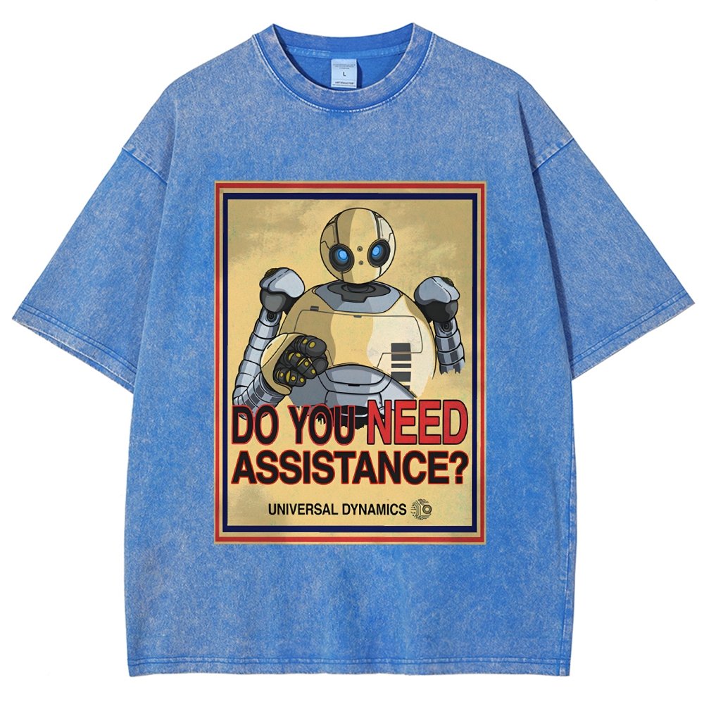Do You Need Assistance Vintage Distressed T-shirt
