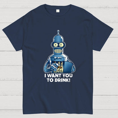 I Want You To Drink Geek T-Shirt