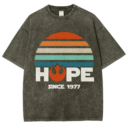 Hope Since 1977 Vintage Distressed T-shirt