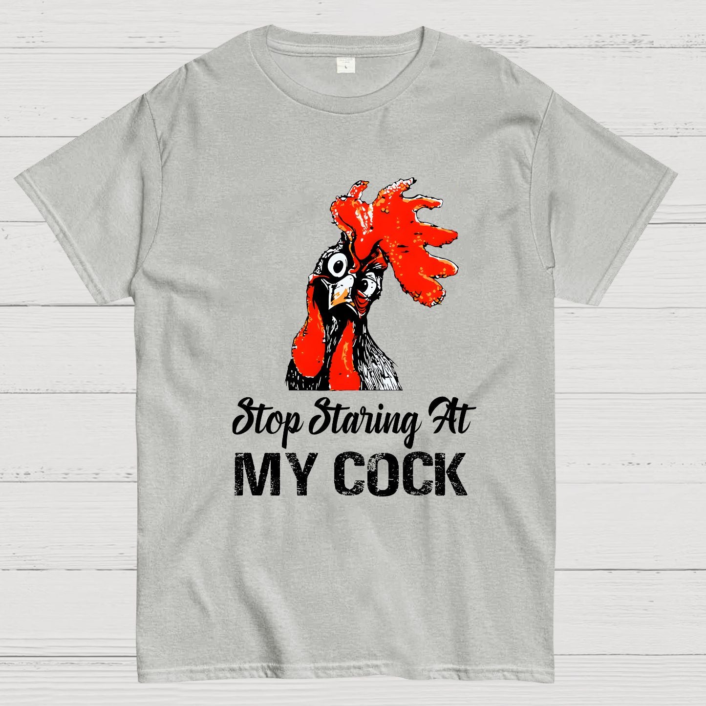 Stop Staring at My Cock Geek T-Shirt