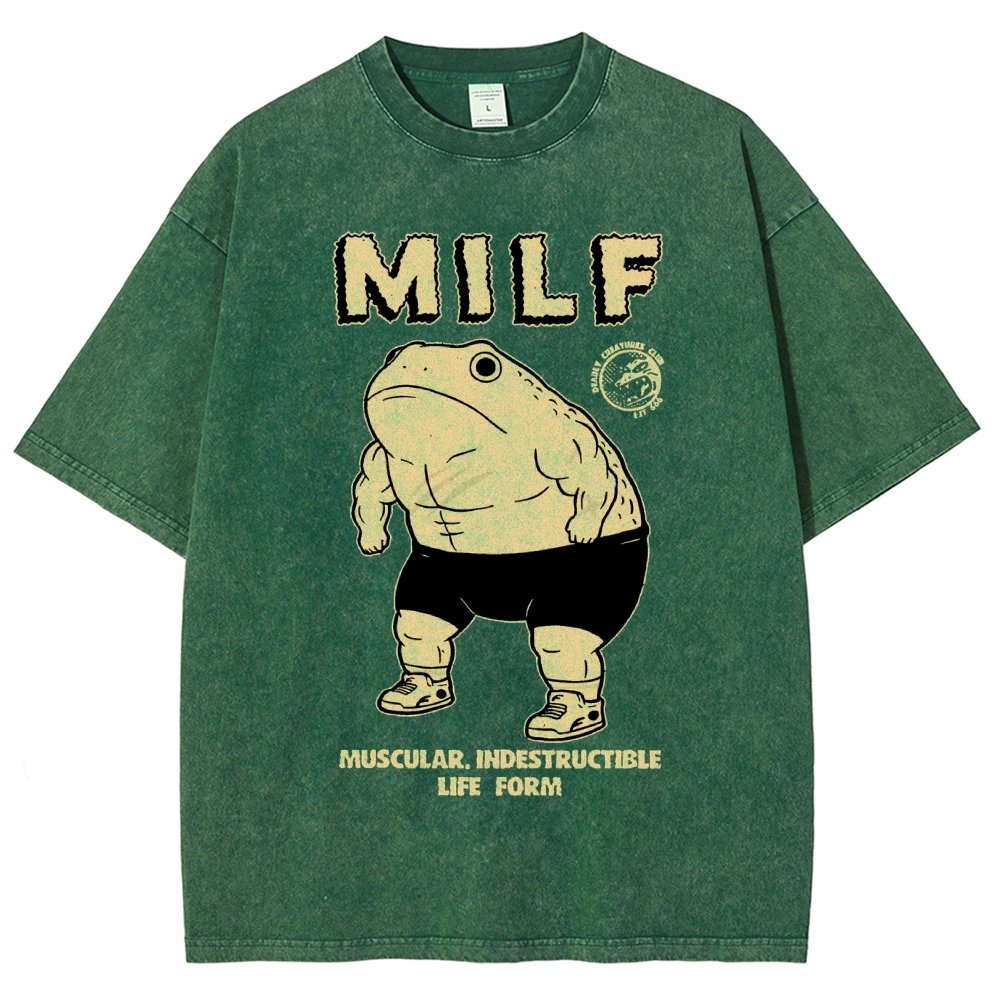 Deadly Form DILF Vintage Distressed T-shirt