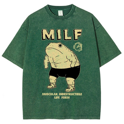Deadly Form DILF Vintage Distressed T-shirt