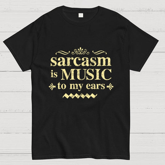 Music Of Sarcasm Geek T-Shirt