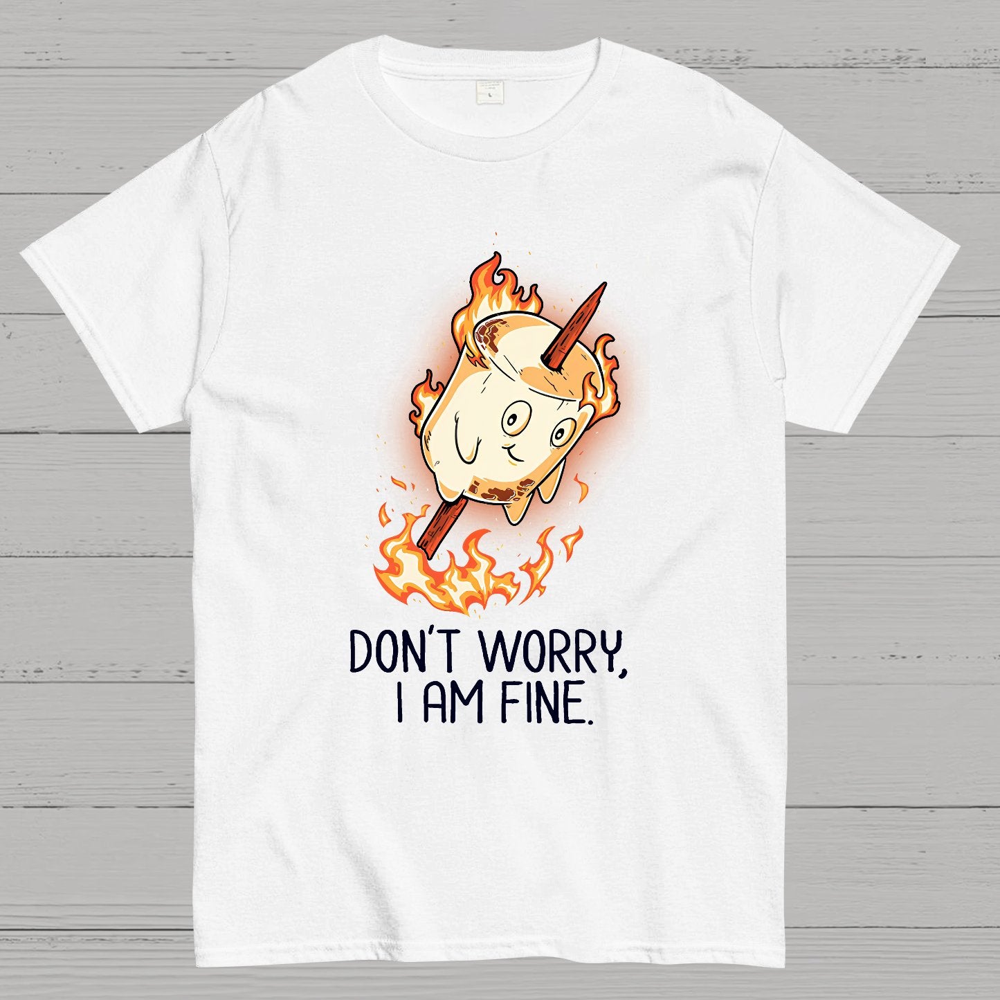 Don't Worry I Am Fine Geek T-Shirt
