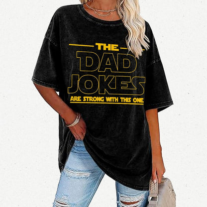 The Dad Jokes Vintage Distressed T-shirt