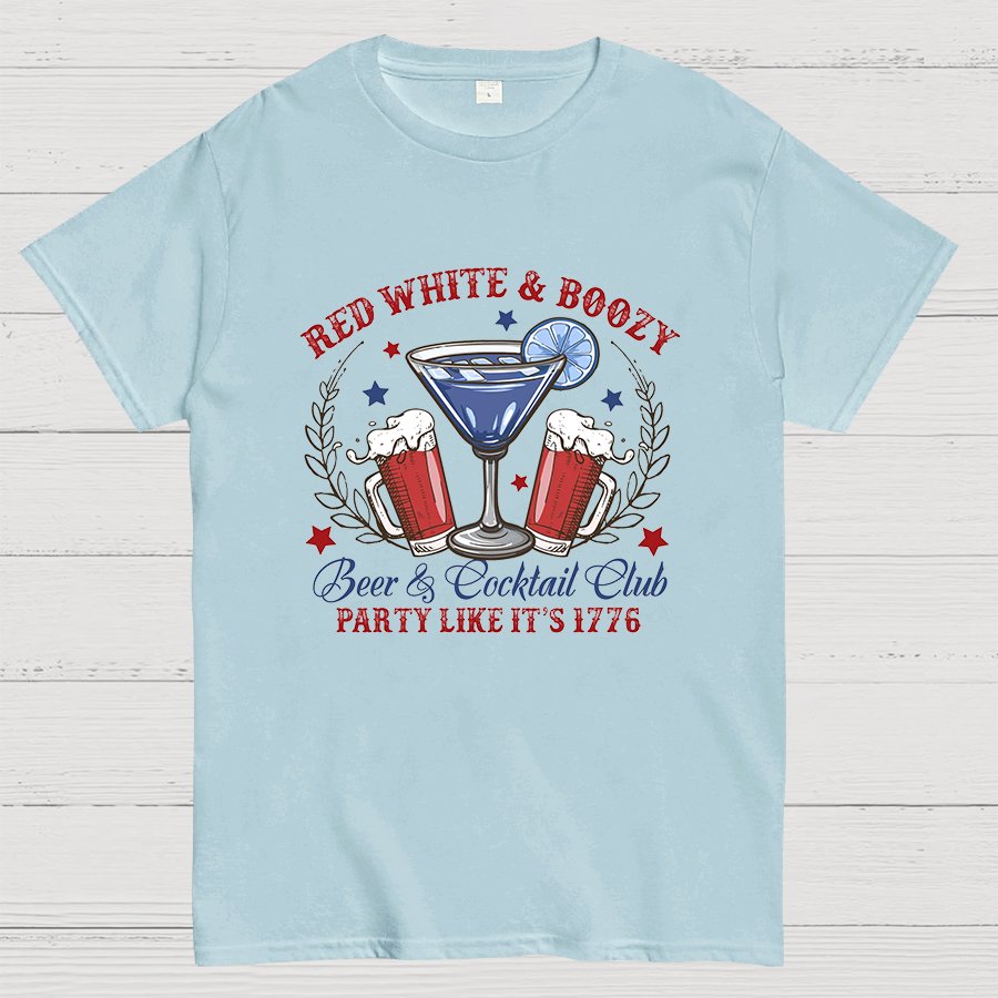 4th of July Social Club  America Nerdy T-Shirt