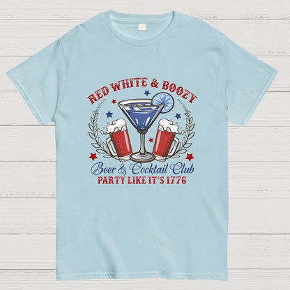 4th of July Social Club  America Nerdy T-Shirt