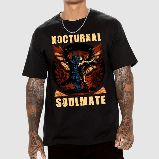 Mothman nocturnal soulmate Unisex Geek T-Shirt
