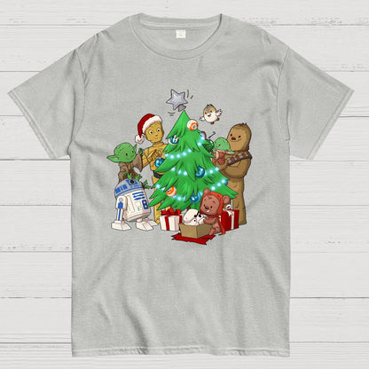 Christmas With Friends Geek T-Shirt