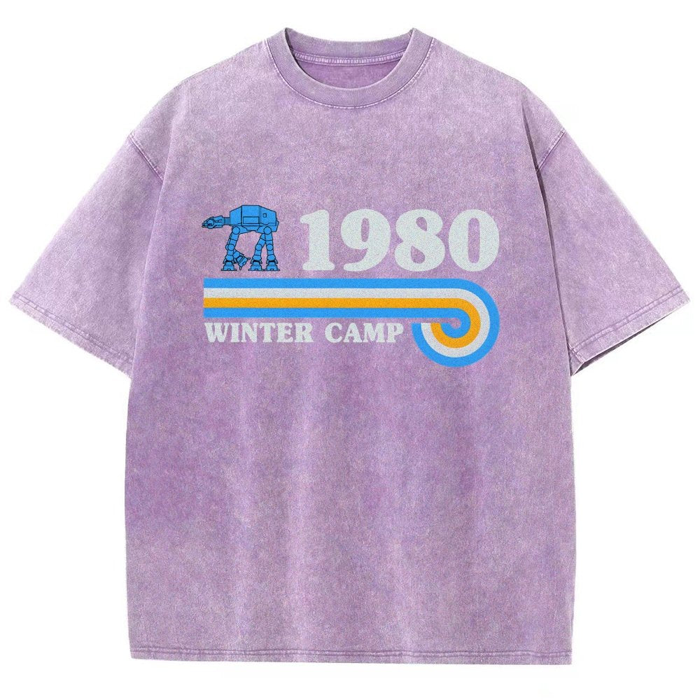 Winter Camp Vintage Distressed T-shirt