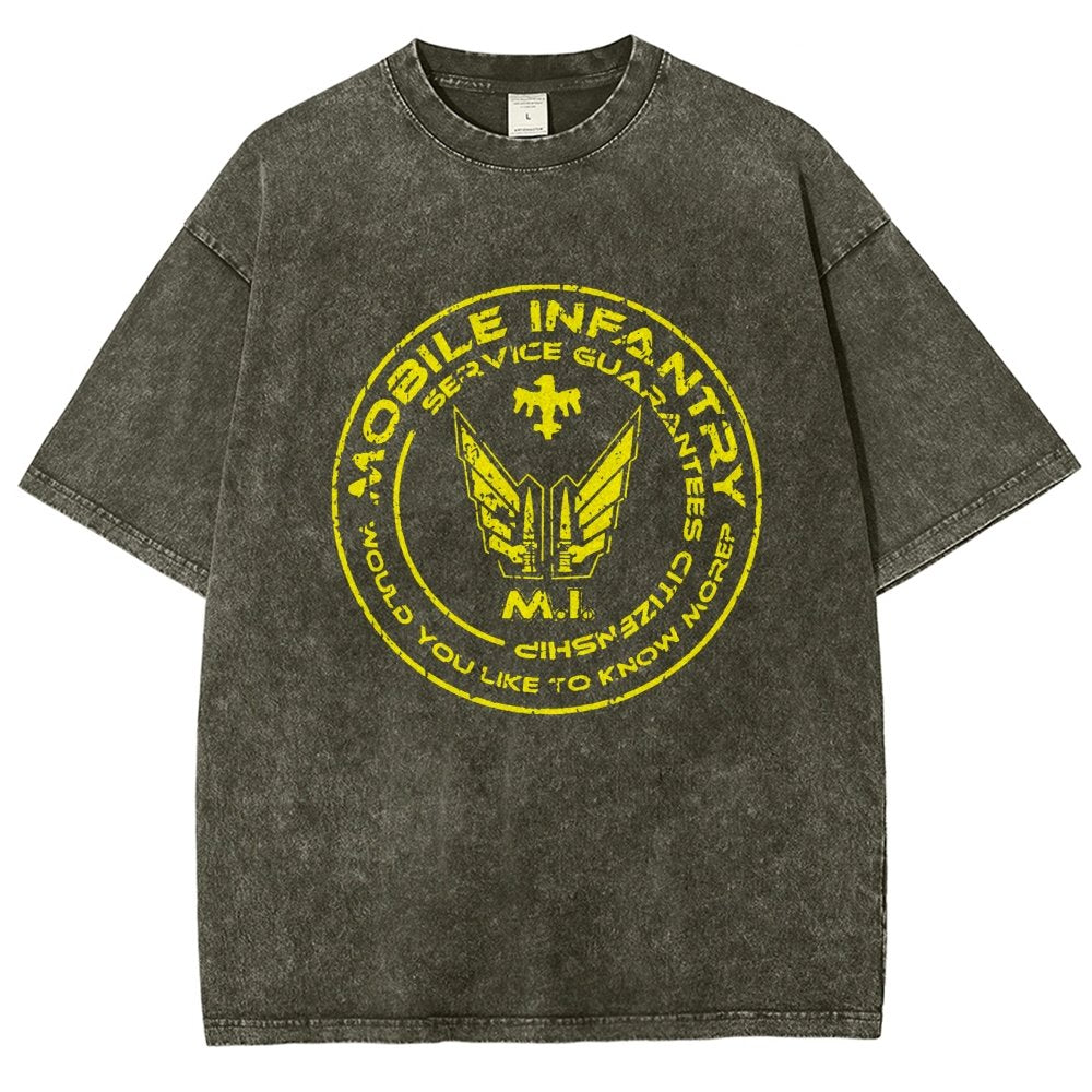 Service Guarantees Citizenship Vintage Distressed T-shirt
