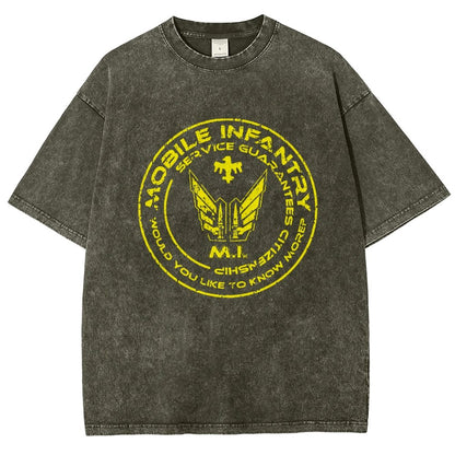 Service Guarantees Citizenship Vintage Distressed T-shirt