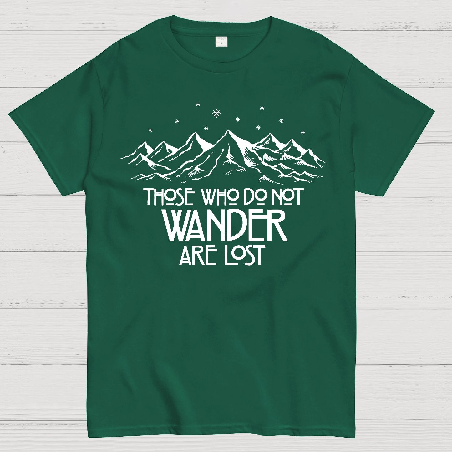 Those Who Do Not Wander Geek T-Shirt