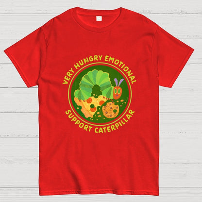 Emotional Support Caterpillar Geek T-Shirt