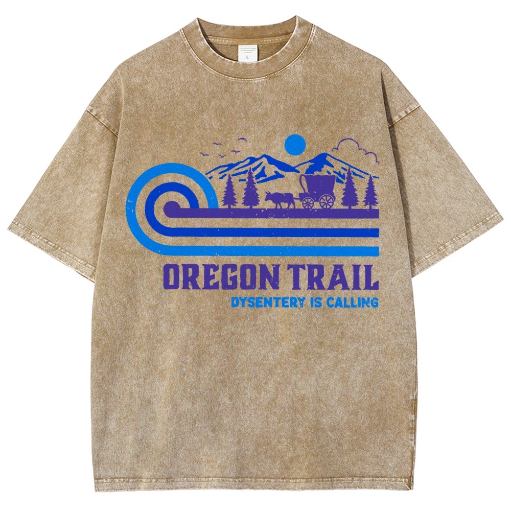 Vintage Oregon Trail Vintage Distressed T-shirt