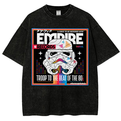 Troop to the Beats Vintage Distressed T-shirt