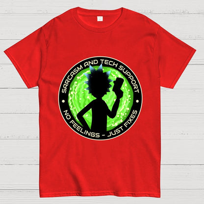 Sarcasm And Tech Support Scientist Geek T-Shirt