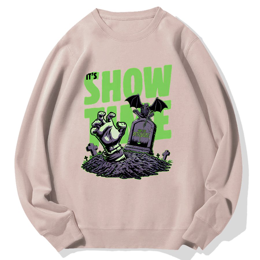 Beetle Graveyard Showtime Geek Cotton Sweatshirt