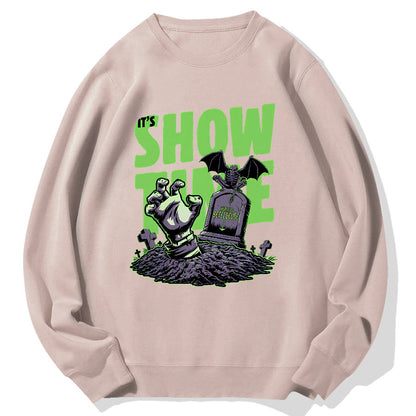 Beetle Graveyard Showtime Geek Cotton Sweatshirt