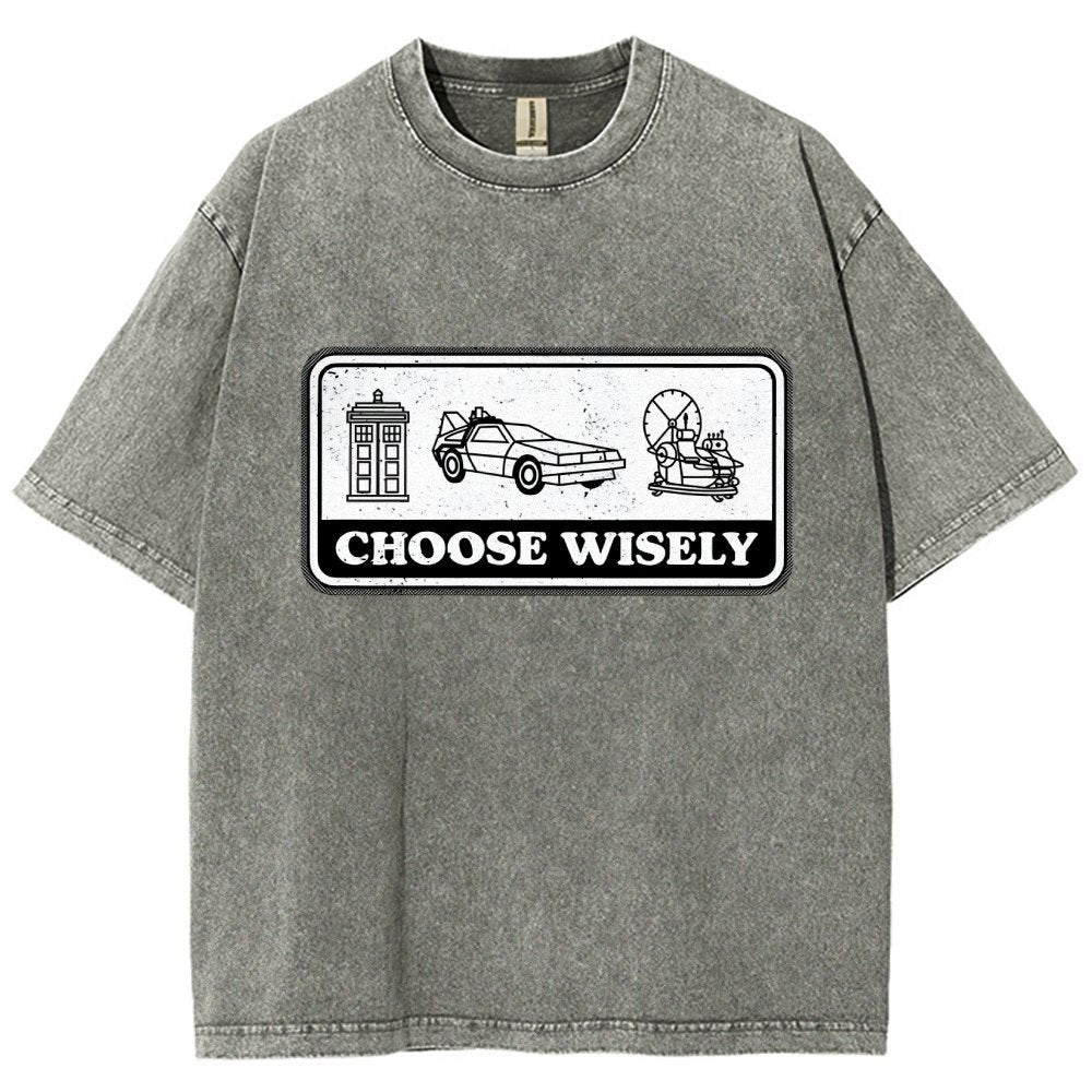 Temporal Dilemma Vintage Distressed T-shirt