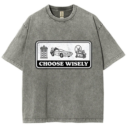 Temporal Dilemma Vintage Distressed T-shirt