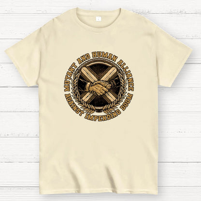 Mutant and Human Alliance Geek T-Shirt
