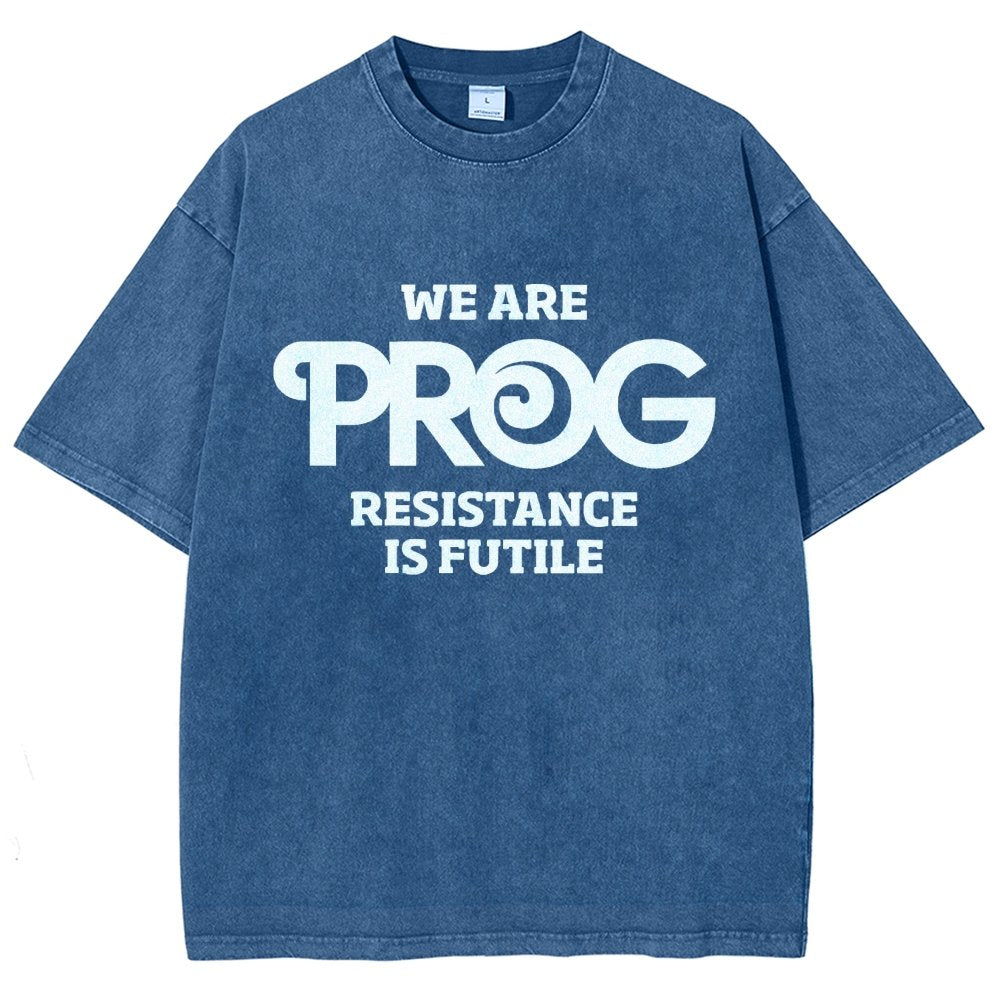 We Are Persistence Is Futile  Vintage Distressed T-shirt