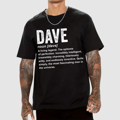 Dave Definition  Funny Dave Geek T-Shirt
