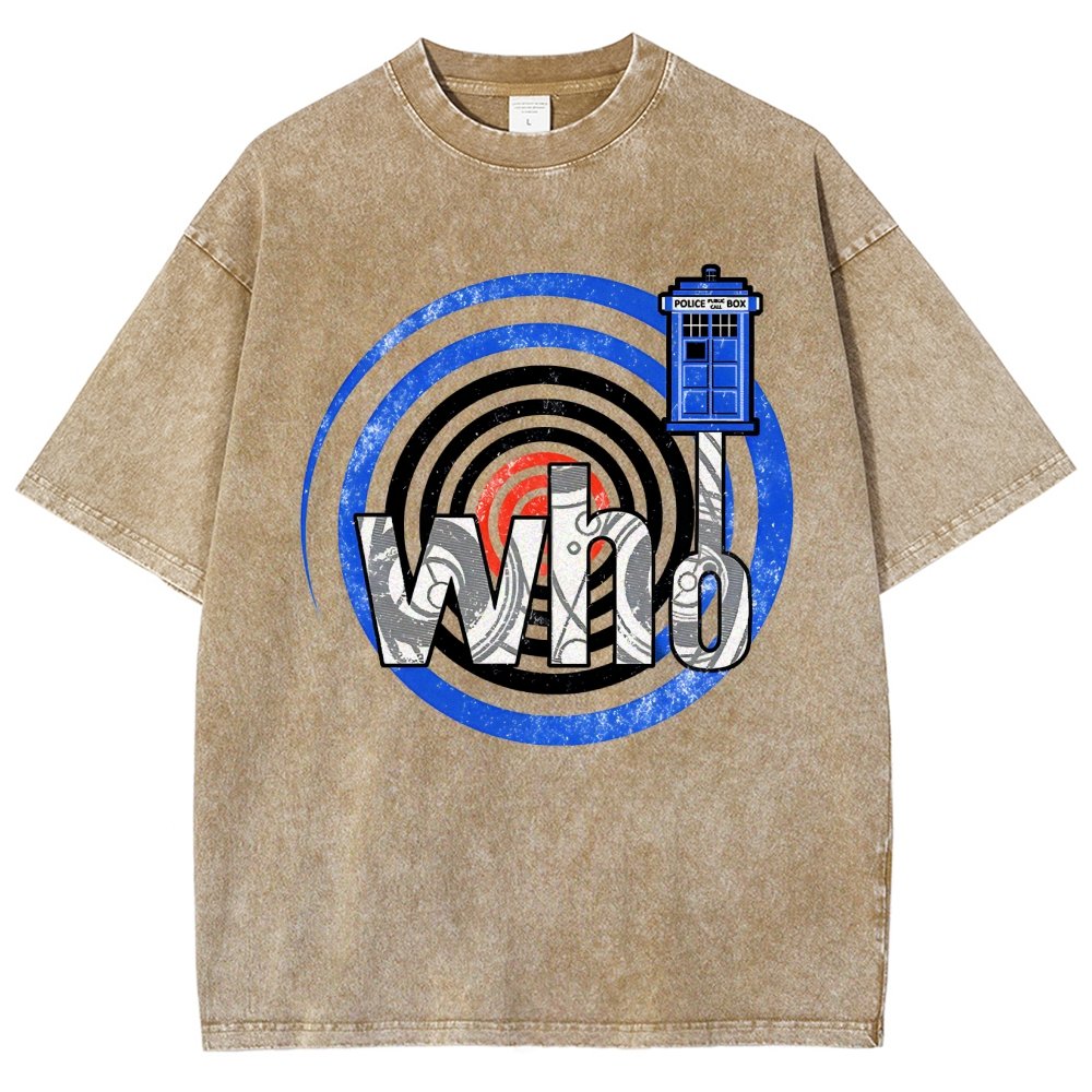 Wibbly Wobbly Song Machine Vintage Distressed T-shirt