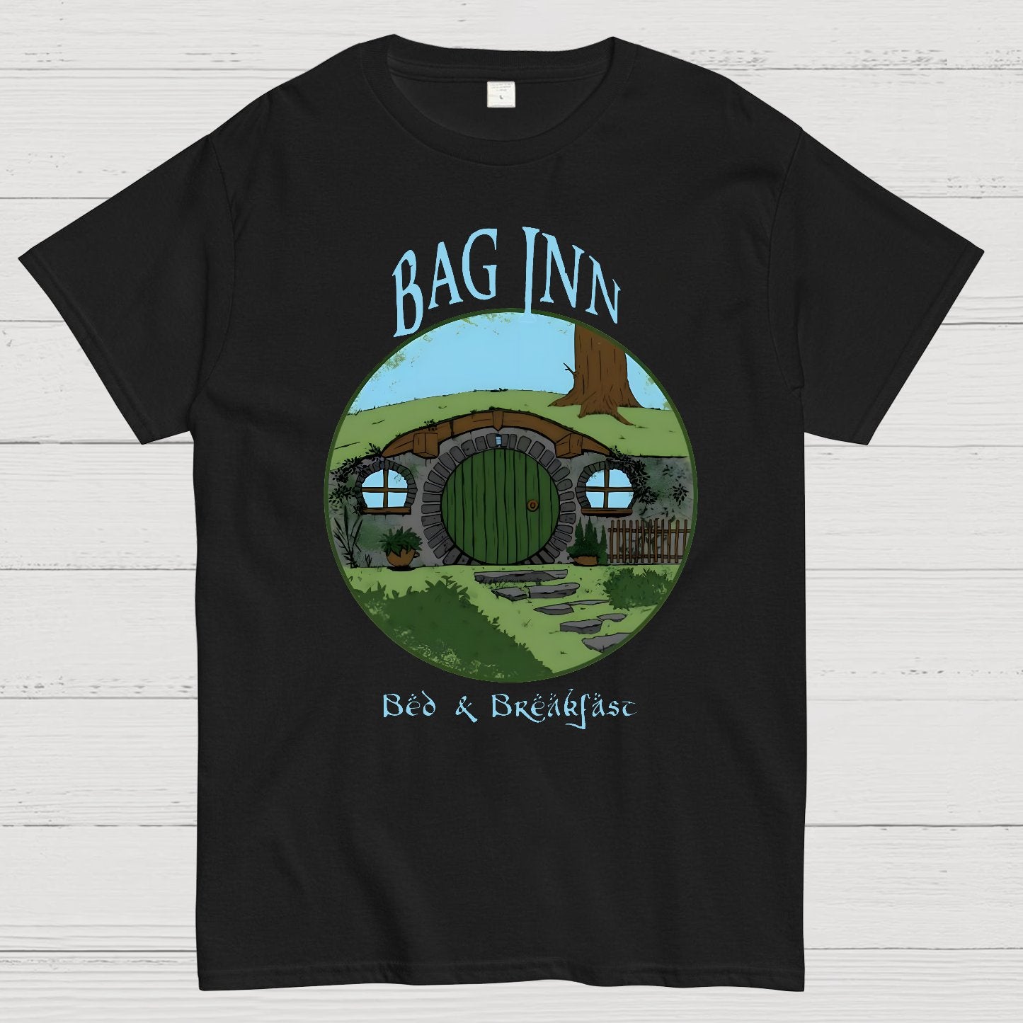 Bag Inn - Bed and Breakfast Geek T-Shirt