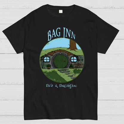 Bag Inn - Bed and Breakfast Geek T-Shirt