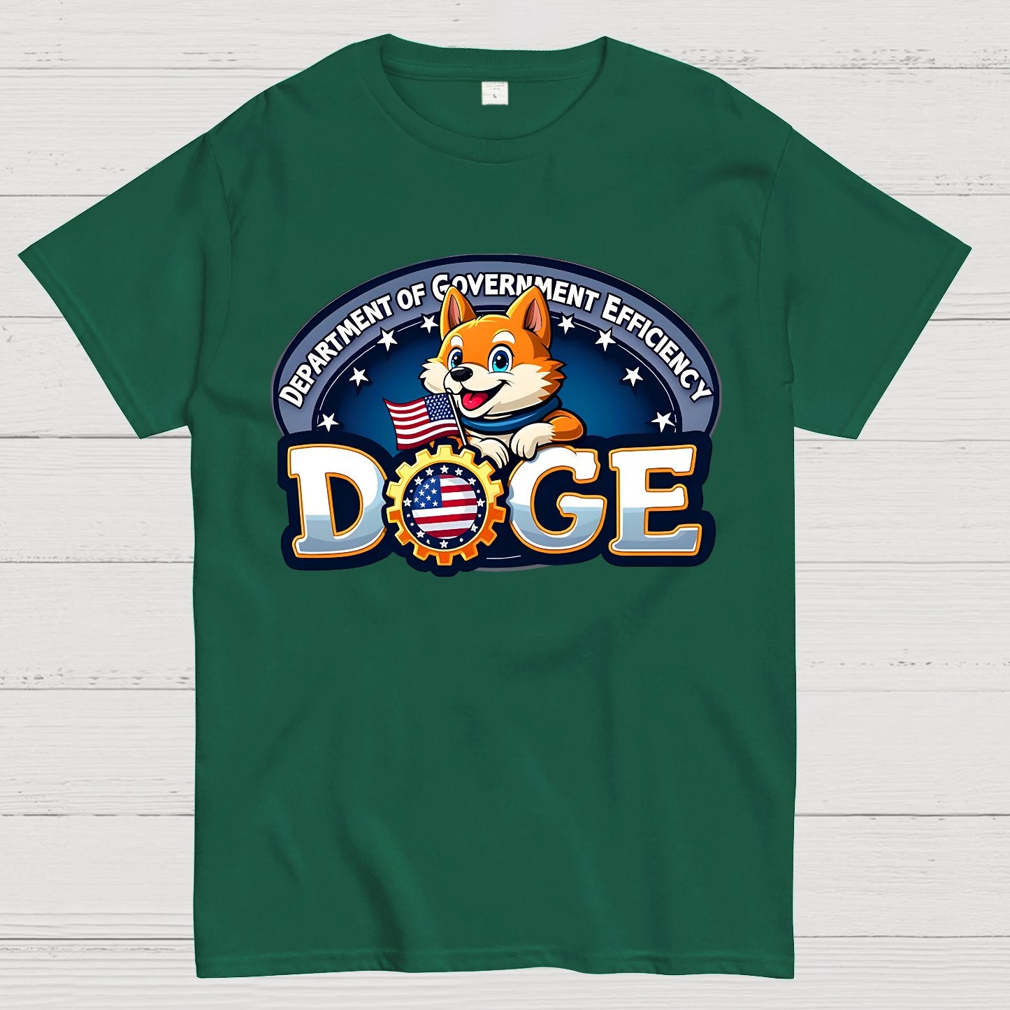 D.O.G.E-Department of Government Efficiency Geek T-Shirt