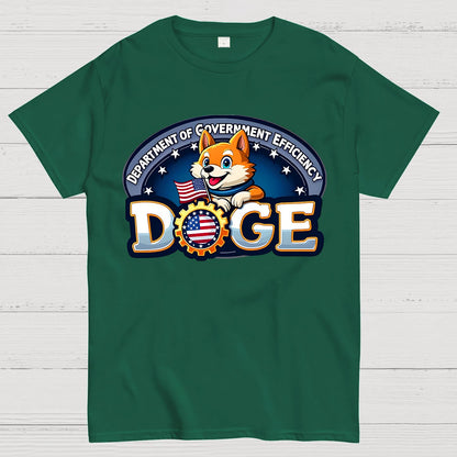 D.O.G.E-Department of Government Efficiency Geek T-Shirt
