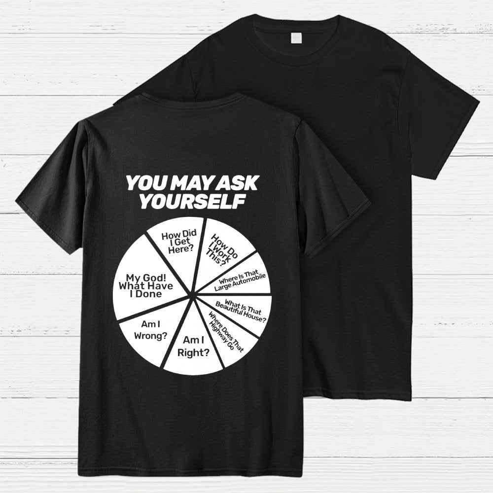 Techno Apocalypse  Back Printing Geek T-Shirt