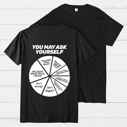Techno Apocalypse  Back Printing Geek T-Shirt