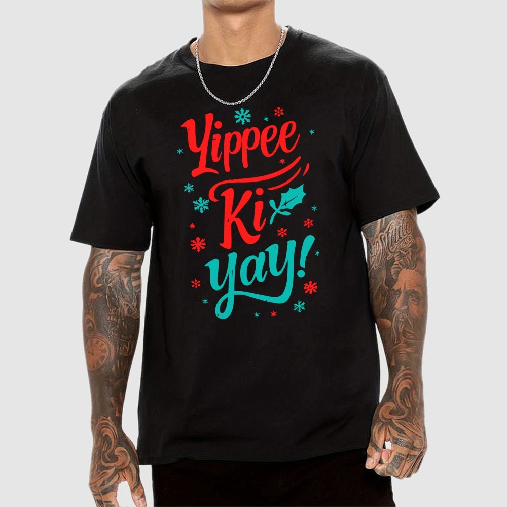 Yippee Ki Yay Christmas Geek T-Shirt