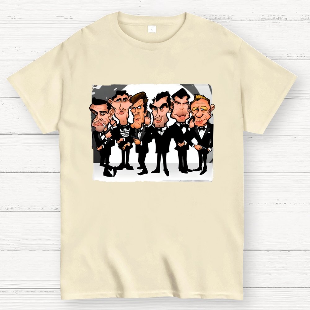 Six Faces One Spy Geek T-Shirt