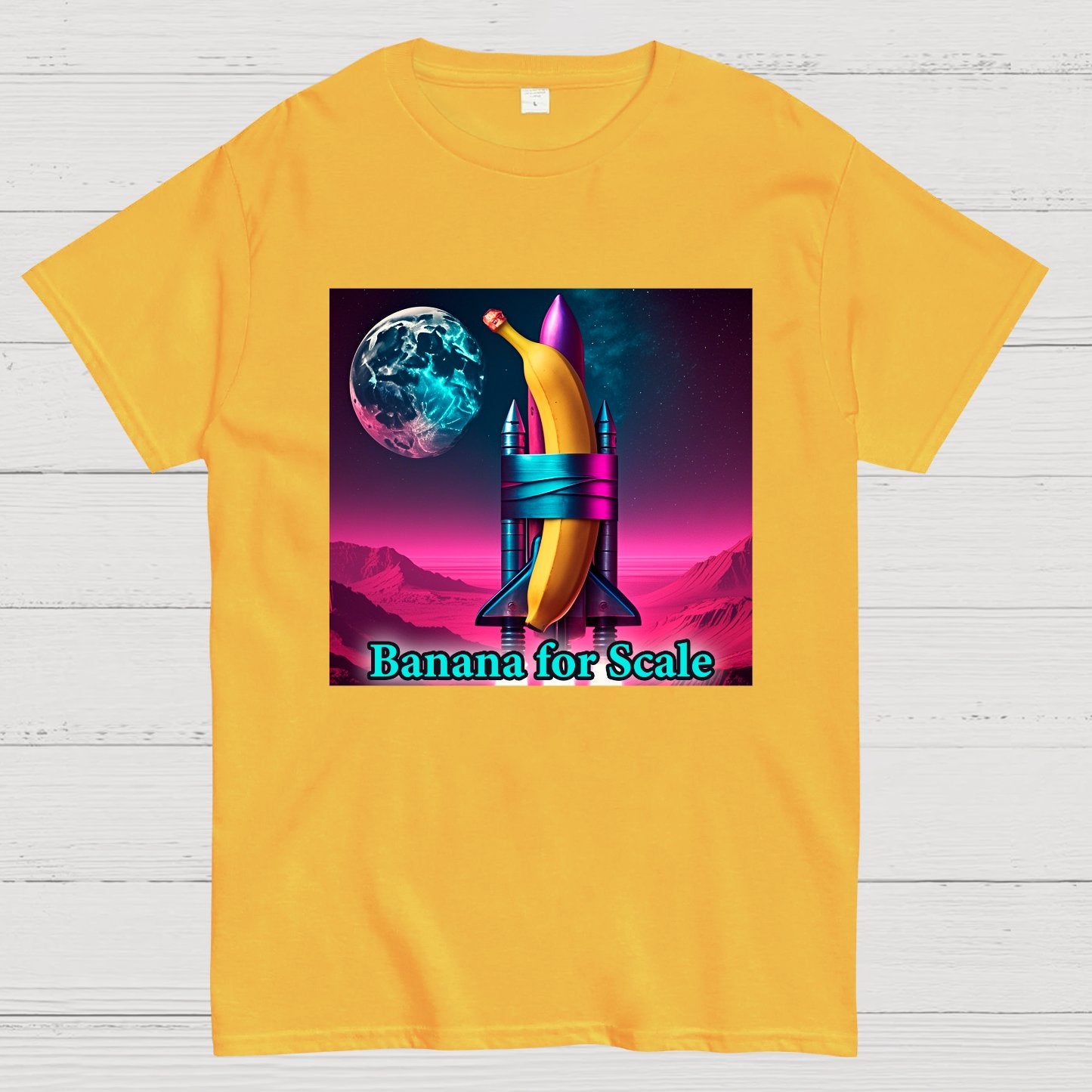 Banana for Scale Space Geek T-Shirt