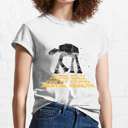 Galactic Walk Nerdy T-Shirt