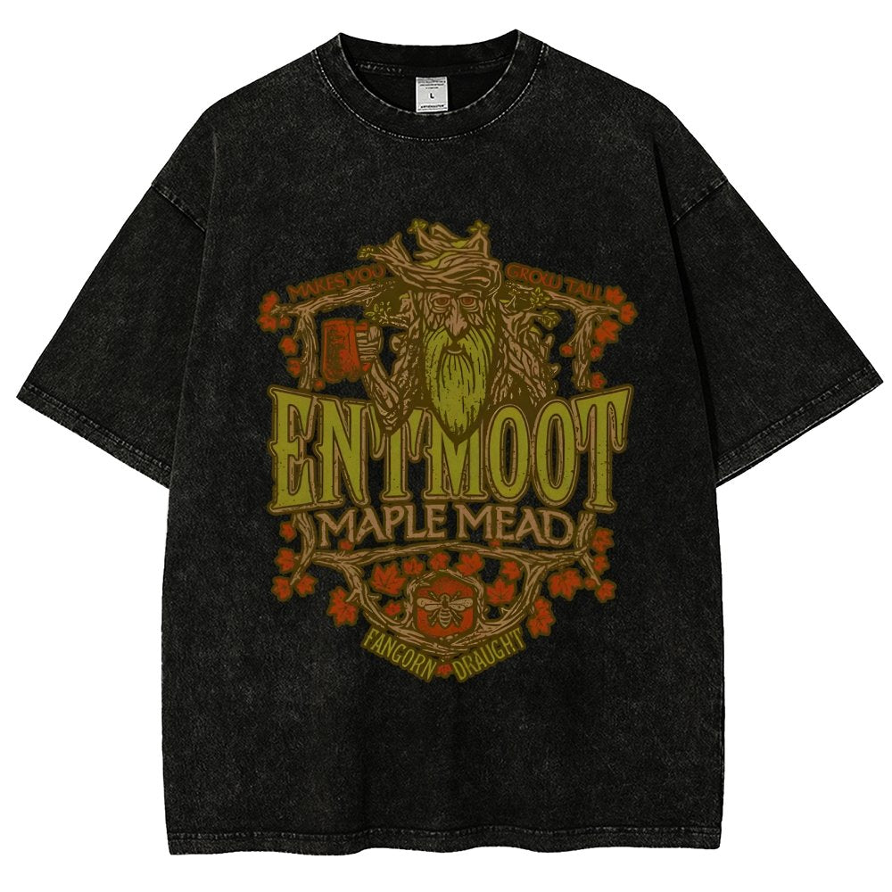 Enchanted Maple Mead Vintage Distressed T-shirt