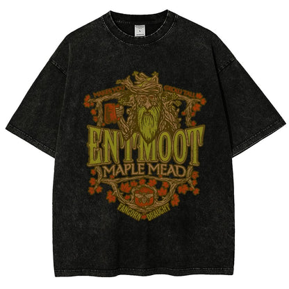 Enchanted Maple Mead Vintage Distressed T-shirt