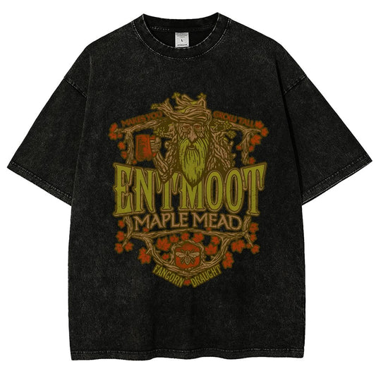Enchanted Maple Mead Vintage Distressed T-shirt