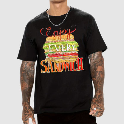 Enjoy Every Sandwich Geek T-Shirt