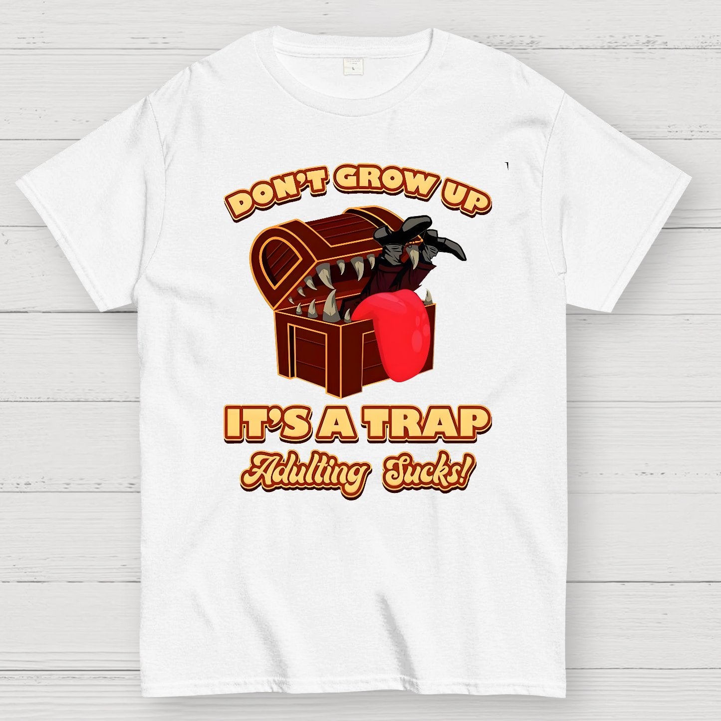 Don't Grow Up It's A Trap Geek T-Shirt