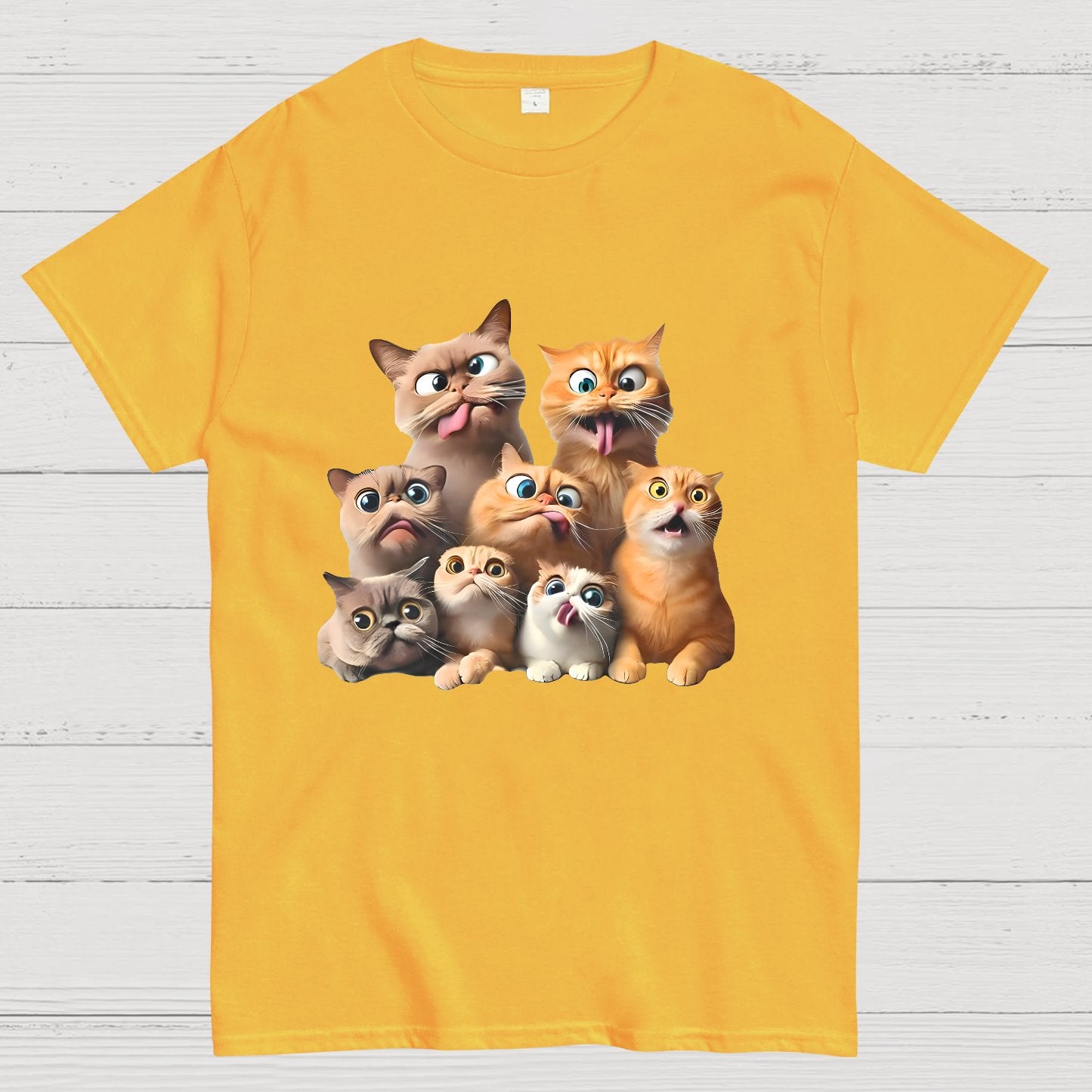 Funny Cat Nerdy T-Shirt